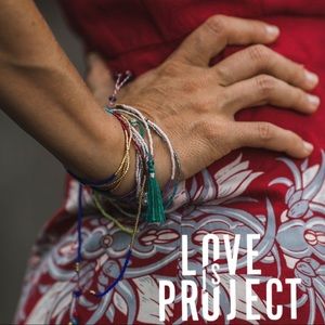 ♥️ LIP♥️ Bali Unity Beaded Bracelet Royal Blue